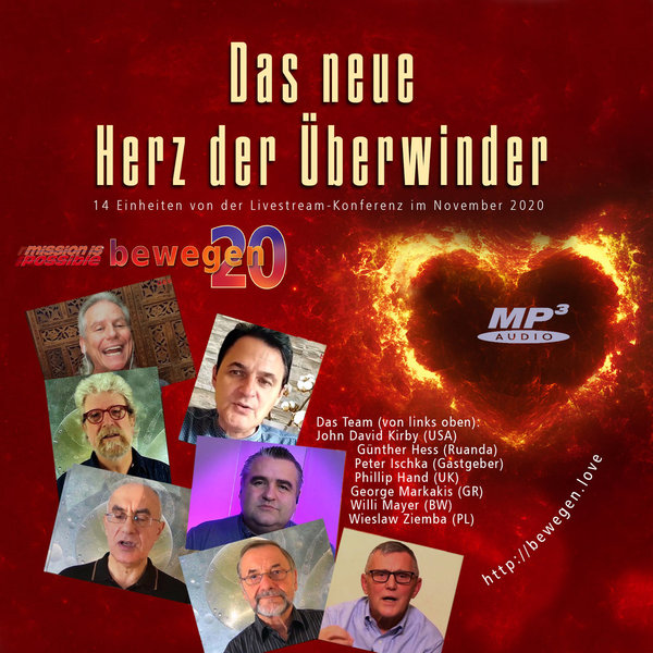 mp3-CD »bewegem20« November "Das neue Herz der Überwinder"